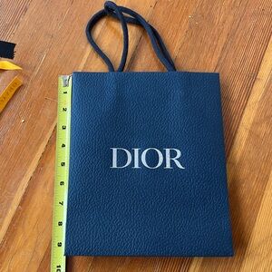 Authentic Dior shopping bag